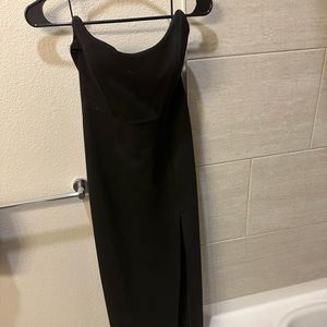 Black Tight Dress with Slip